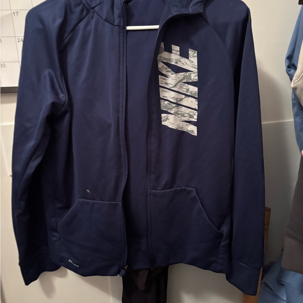 Nike Dri-FIT Dark Blue Jacket